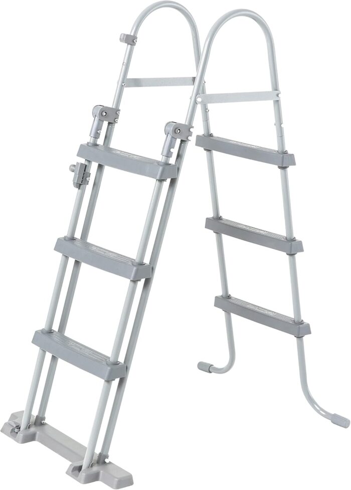 Bestway 56709-GS18 Steel Pro Max Stahlrahmenpool-Set mit Filterpumpe und Zubehör, 9150 L, blau, 366 x 366 x 100 cm