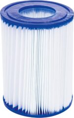 Bestway 56709-GS18 Steel Pro Max Stahlrahmenpool-Set mit Filterpumpe und Zubehör, 9150 L, blau, 366 x 366 x 100 cm